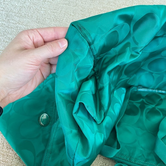 Coach packable nylon weekender tote - Picture 4 of 16